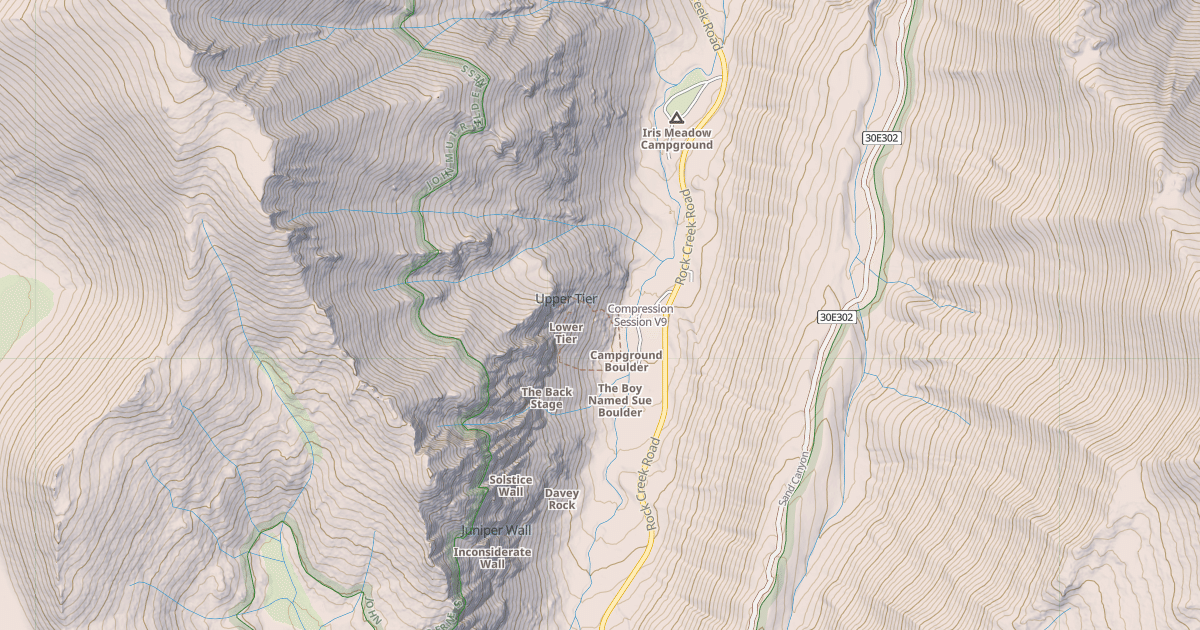 Map preview of Compression Session
