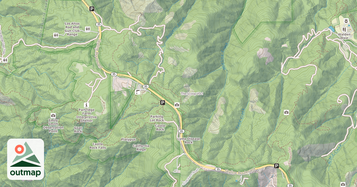Map of The Scoop
