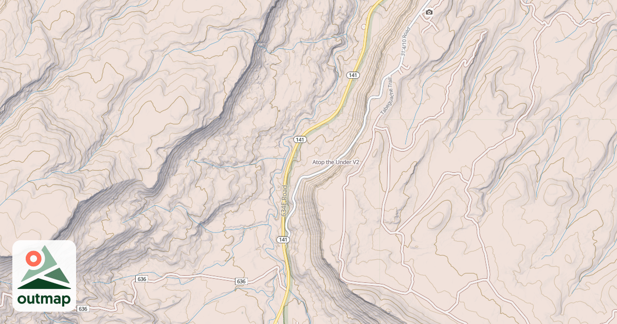 Map of Atop the Under