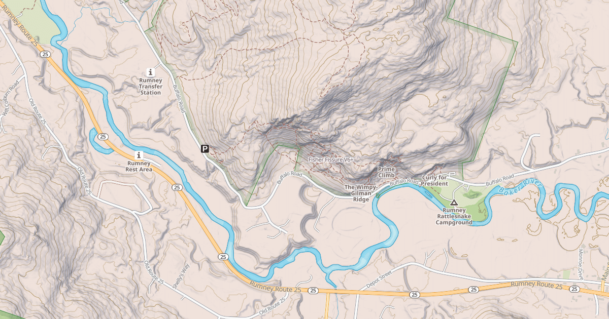 Map preview of Fisher Fissure