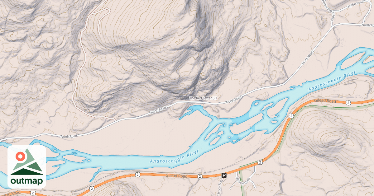 Map of The Red Letter