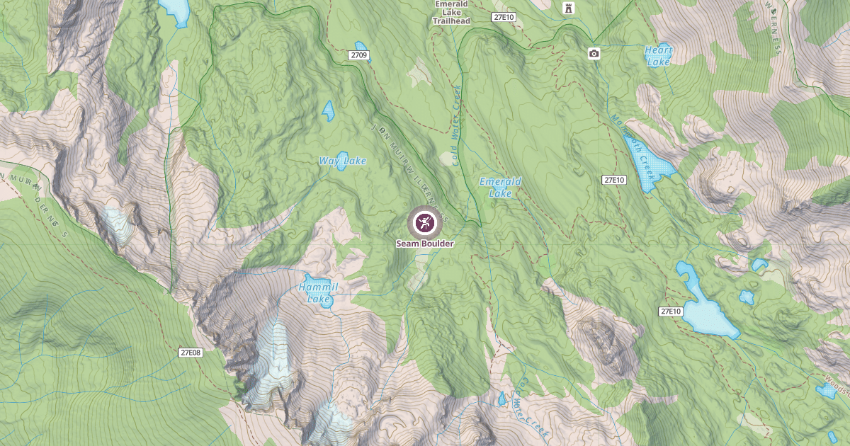 Map preview of Seam Boulder