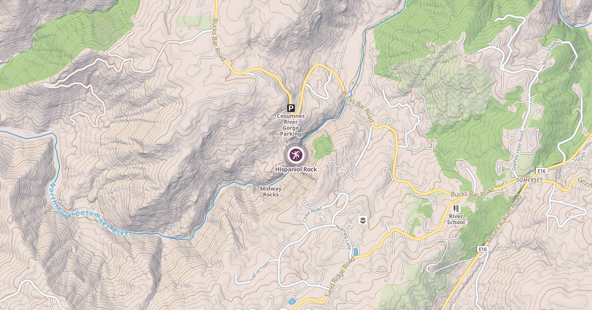 Map preview of Hispaniol Rock
