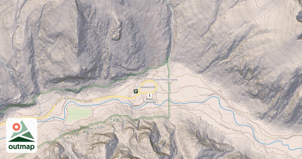 Map of Gone fishing