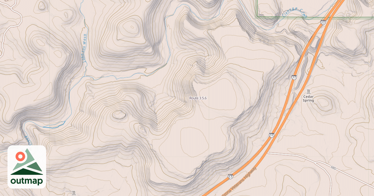 Map of Route 3