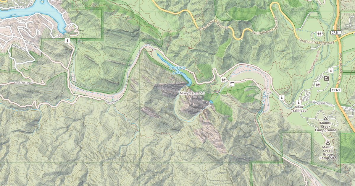 Map preview of Mikey's Arete