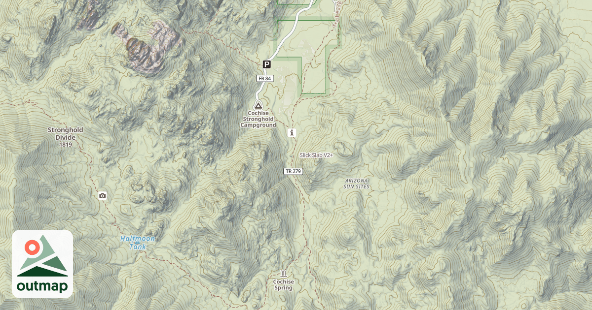 Map of Slick Slab