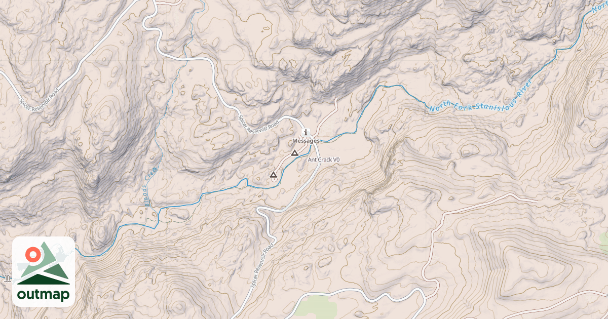 Map of Ant Crack
