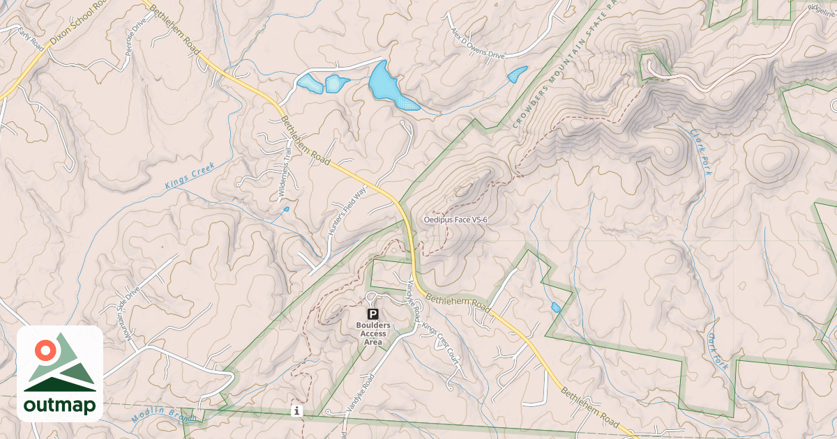 Map of Oedipus Face