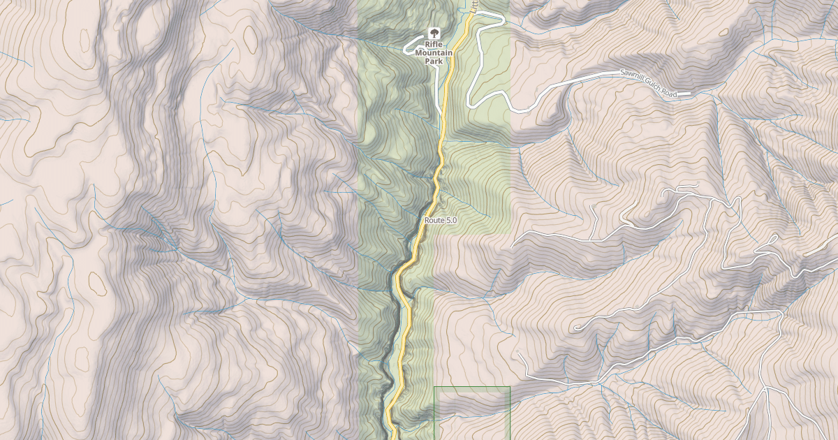 Map preview of Route