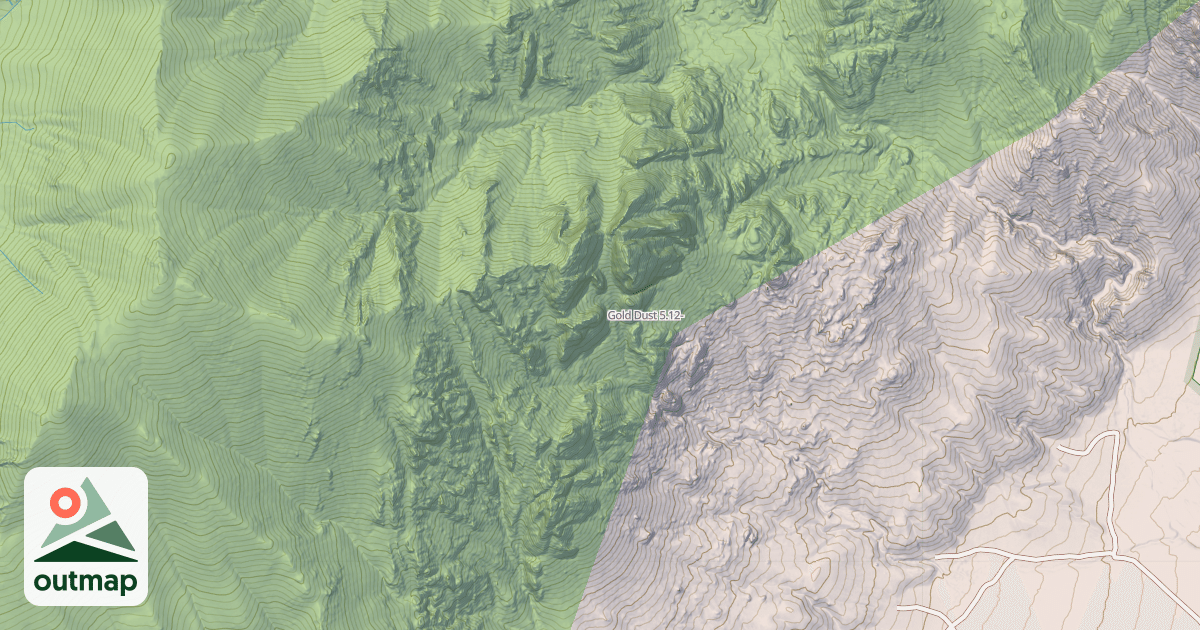 Map of Gold Dust
