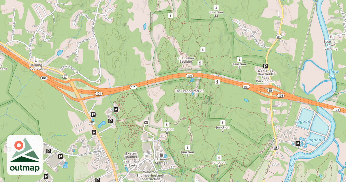 Map of The Orange Peel
