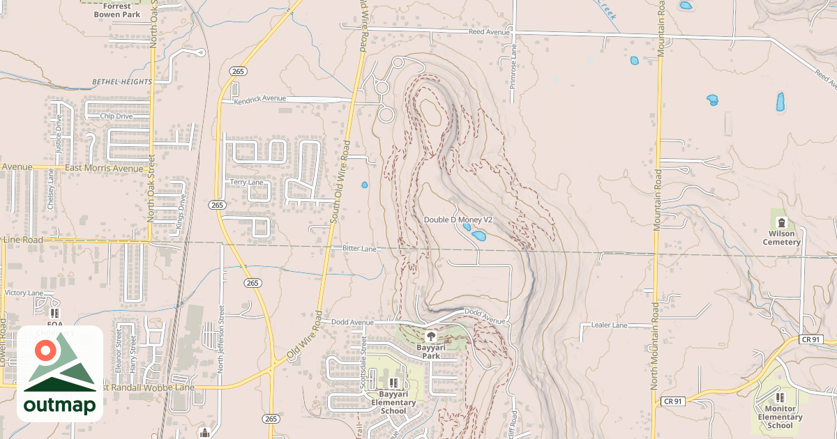 Map of Double D Money