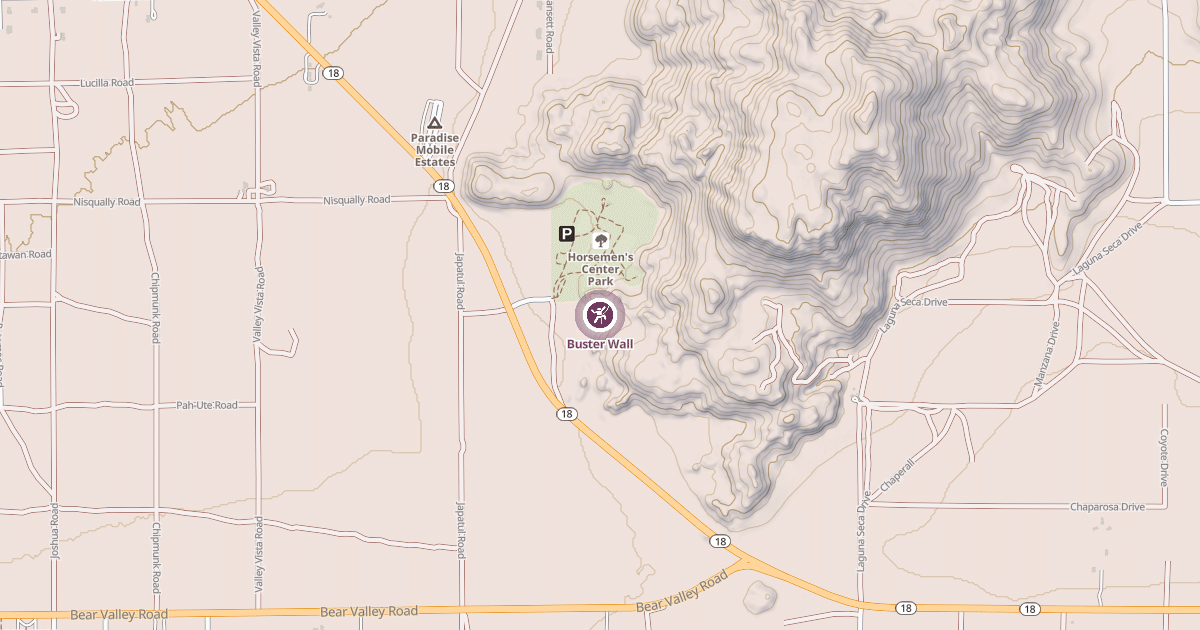 Map preview of Buster Wall