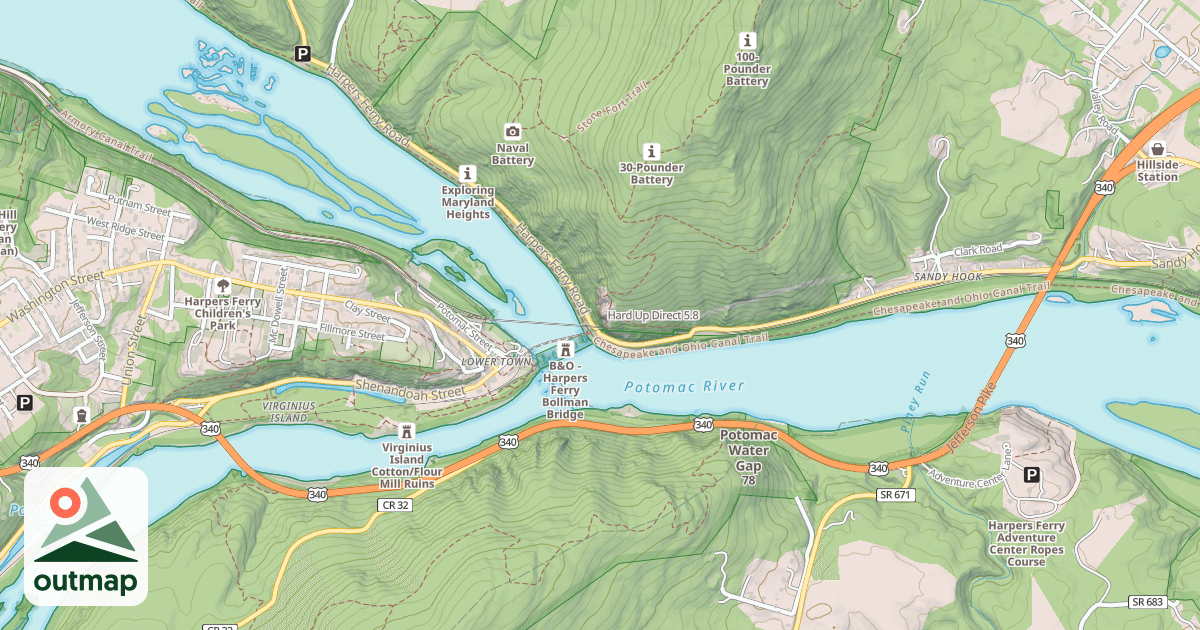 Map of Hard Up Direct