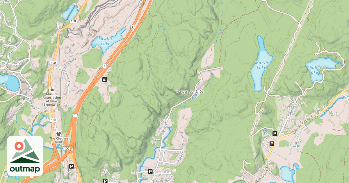 Map of Hanger Four