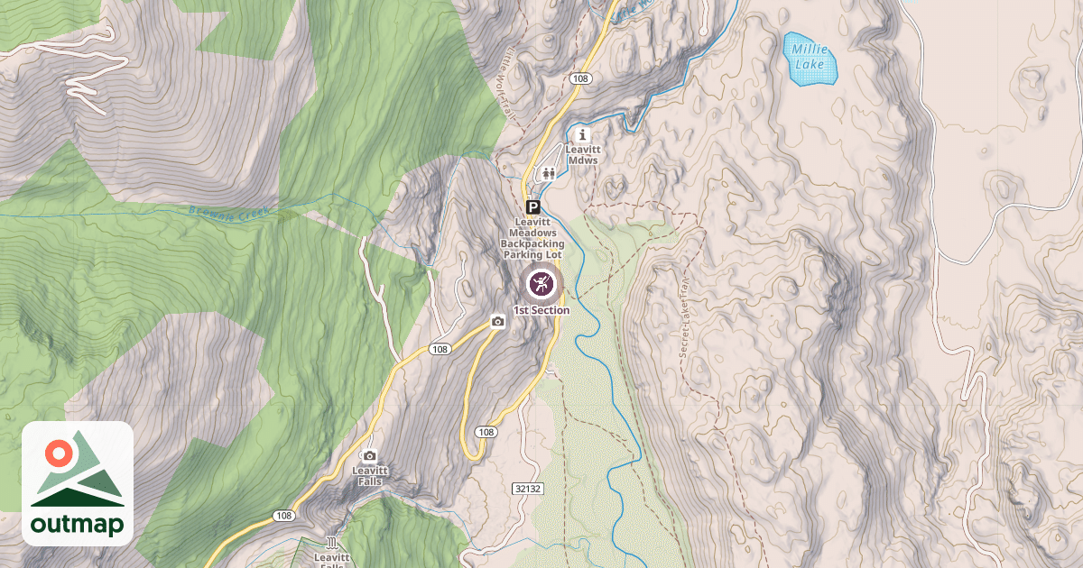 Map of 1st Section