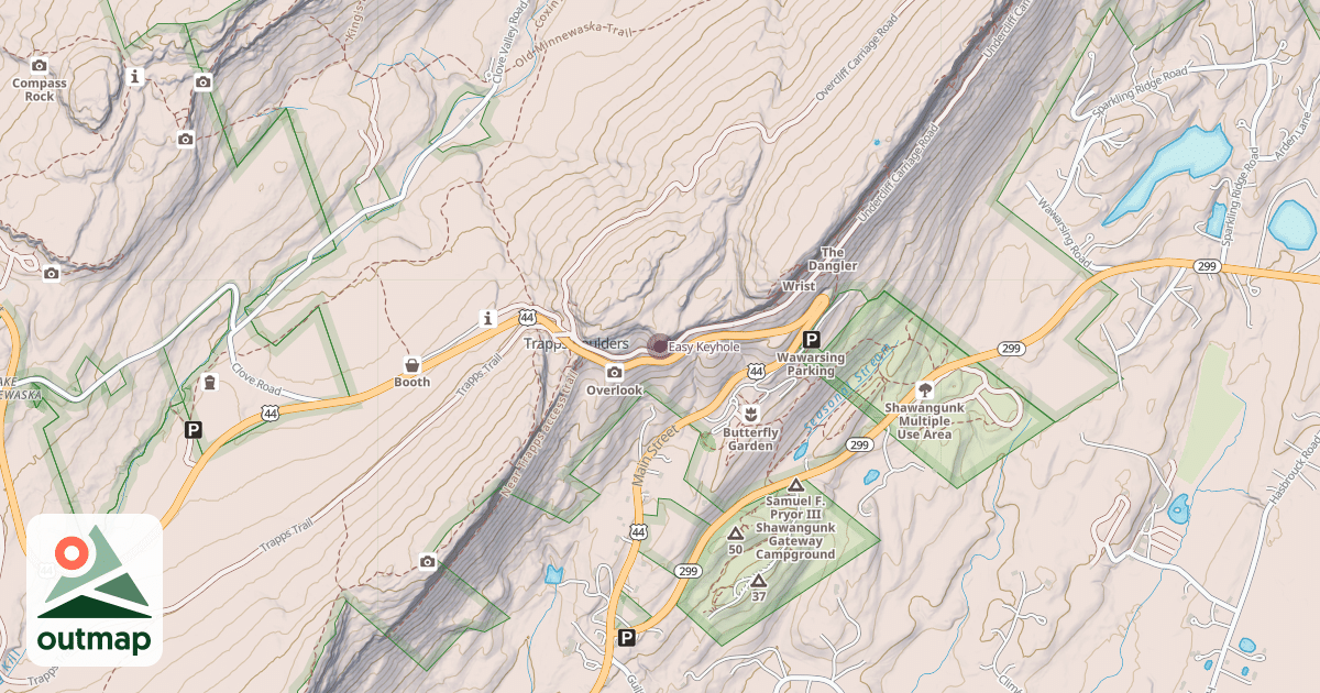 Map of Easy Keyhole