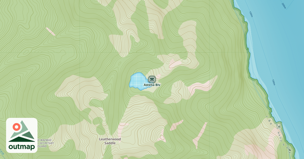 Map of Astelia Biv