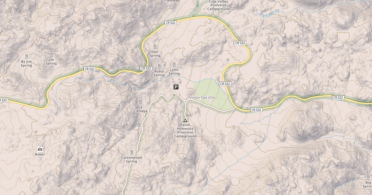Map preview of Friction Test