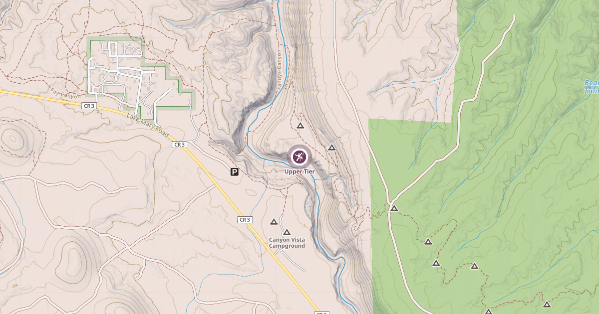 Map preview of Upper Tier