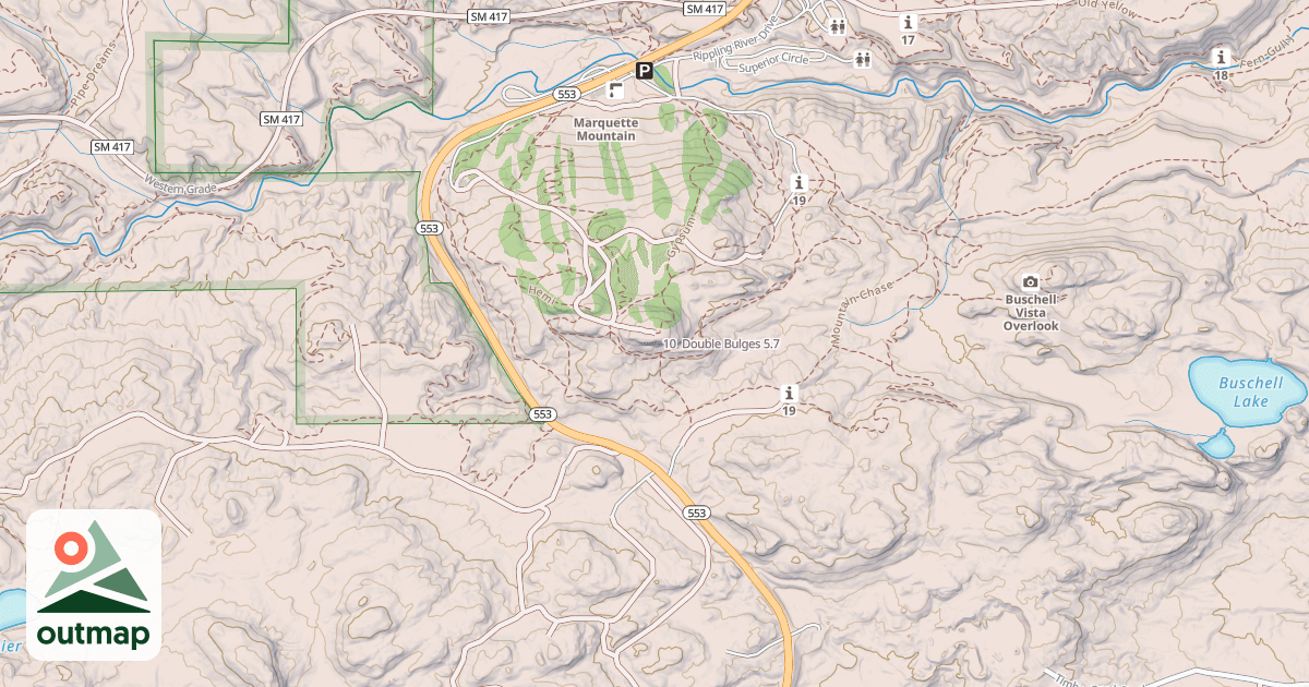 Map of 10  Double Bulges