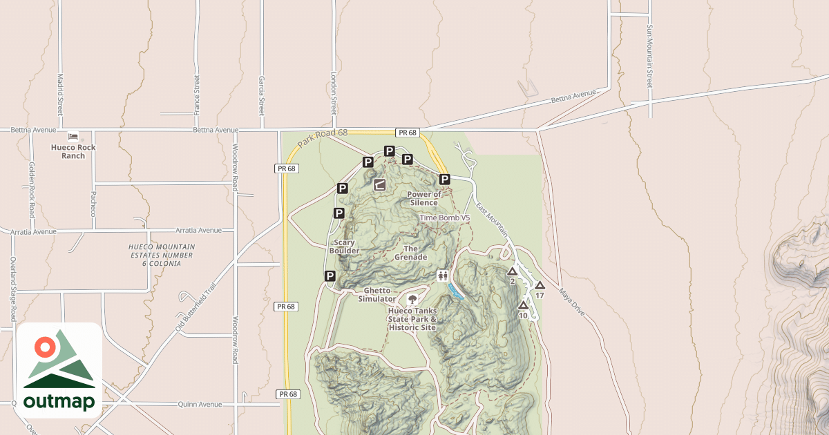 Map of Time Bomb