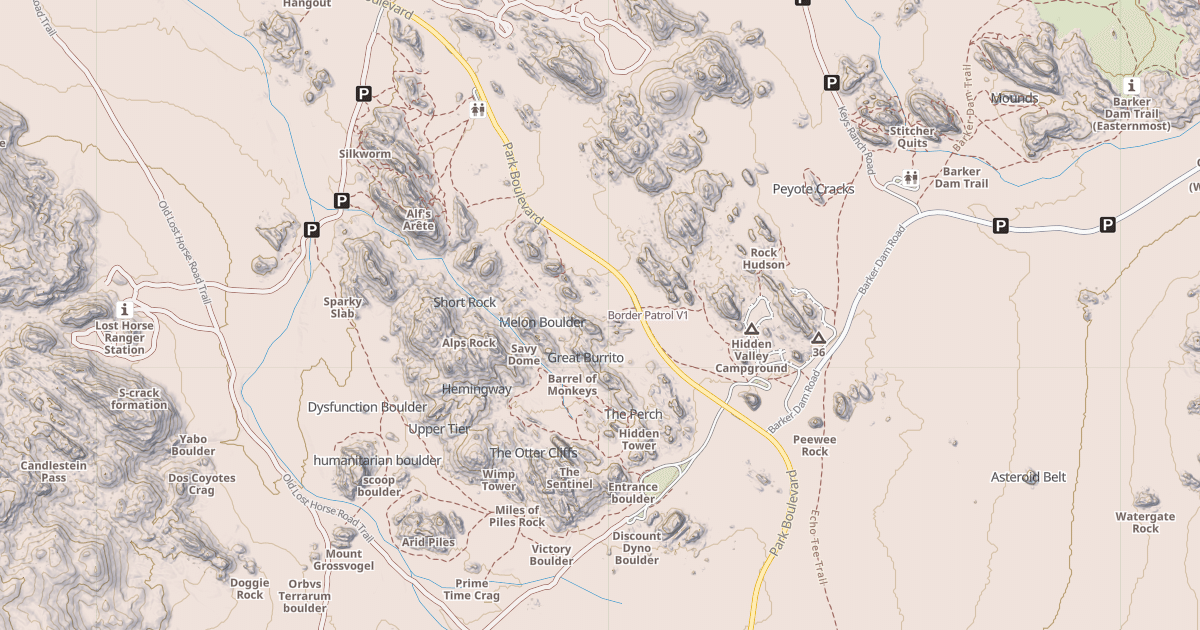 Map preview of Border Patrol