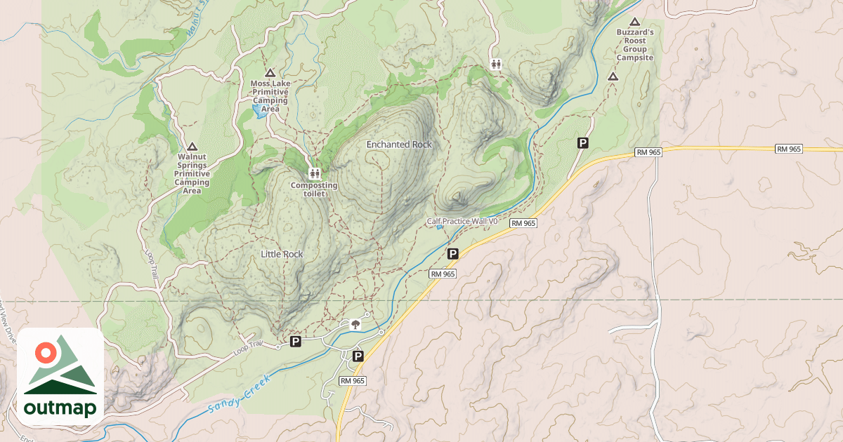 Map of Calf Practice Wall