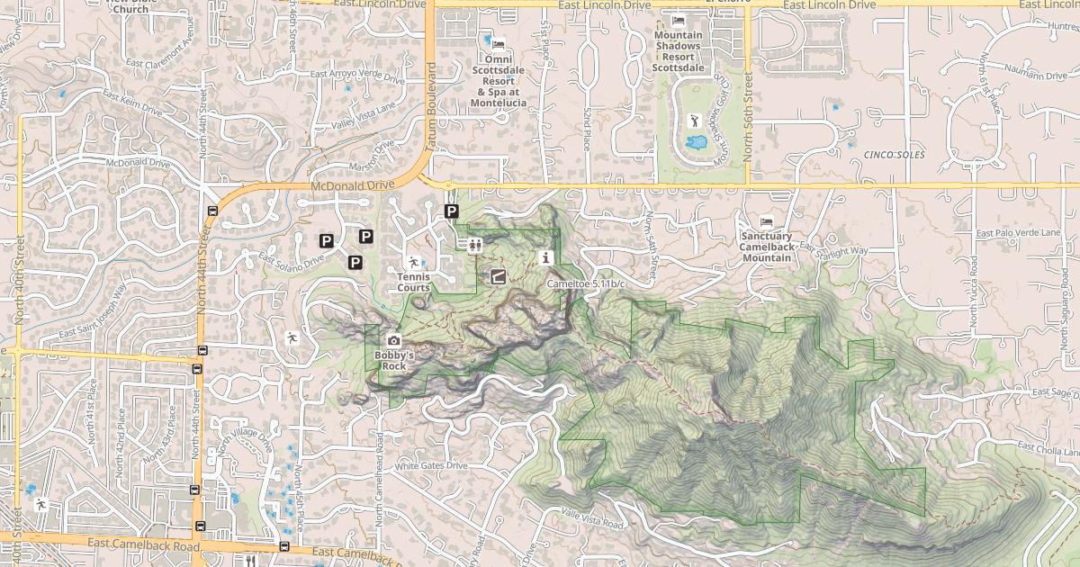 Map preview of Cameltoe