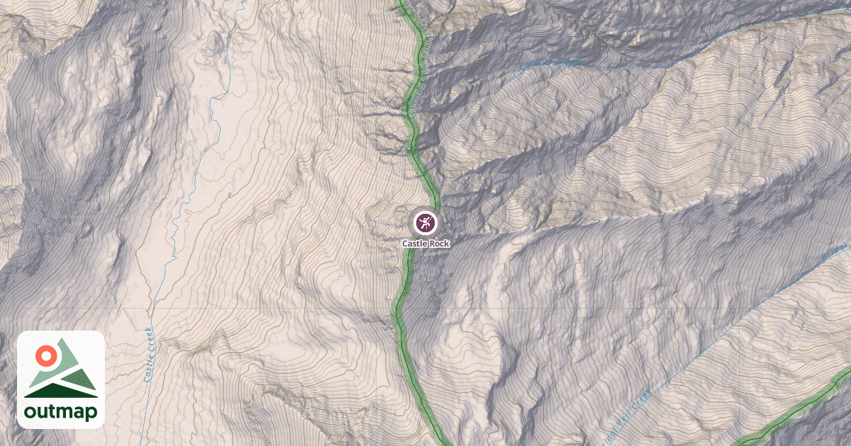 Map of Castle Rock