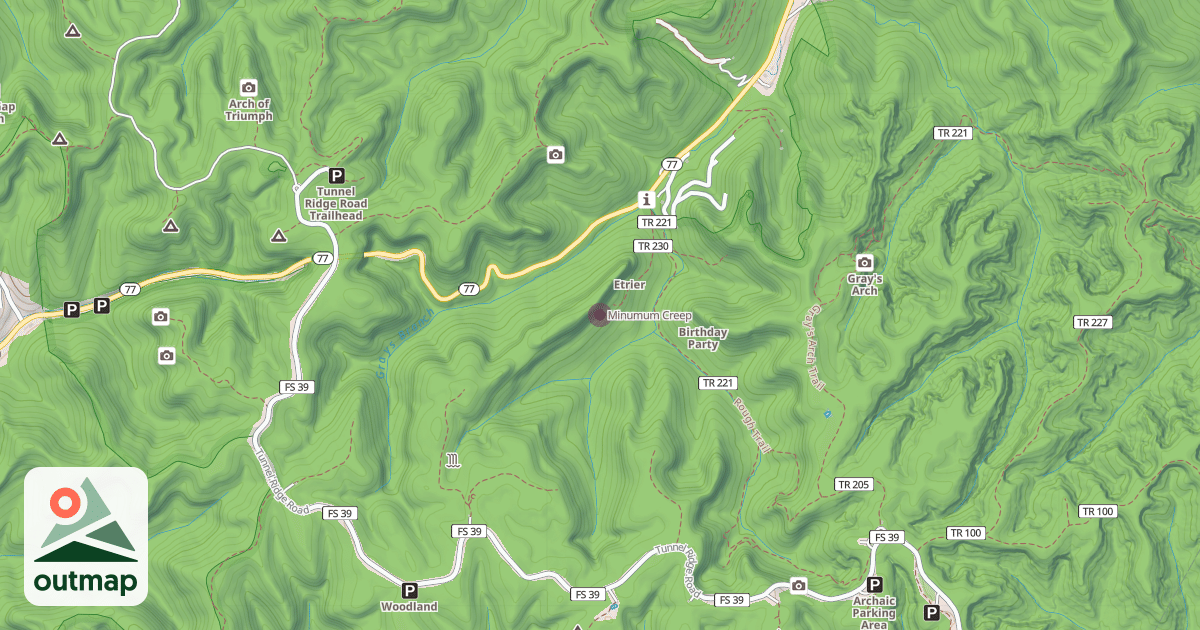 Map of Minumum Creep