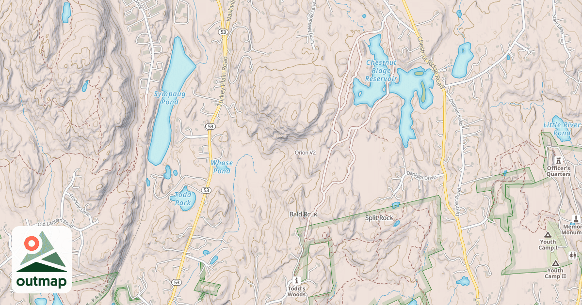 Map of Orion
