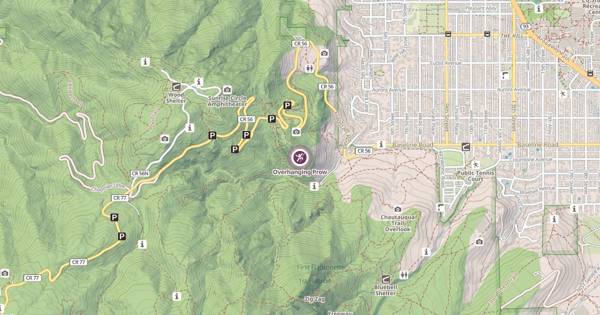 Map preview of Overhanging Prow