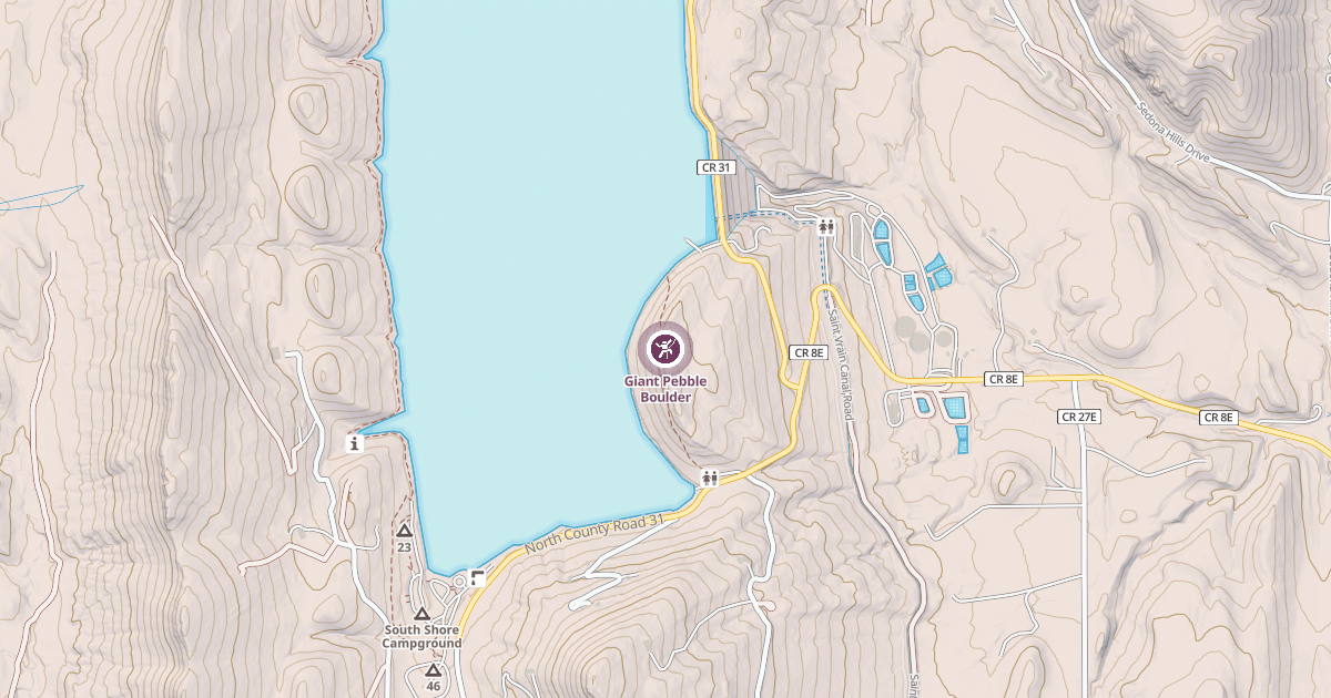 Map preview of Giant Pebble Boulder