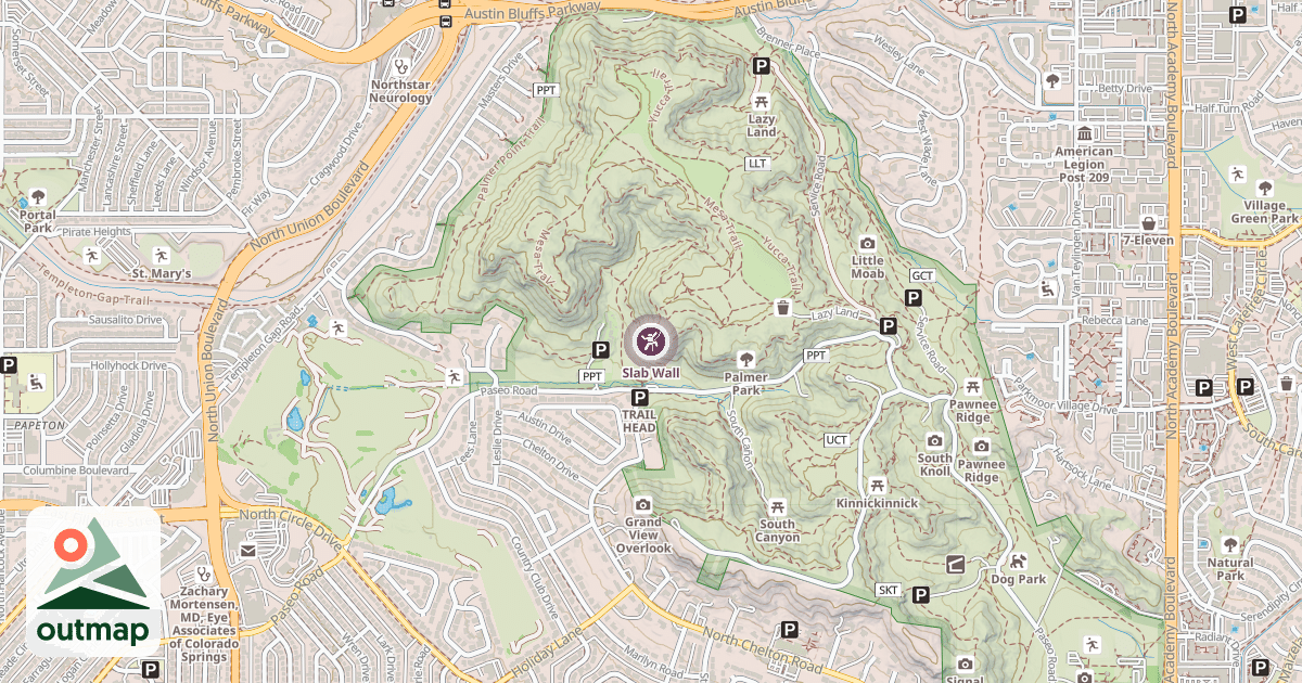Map of Slab Wall