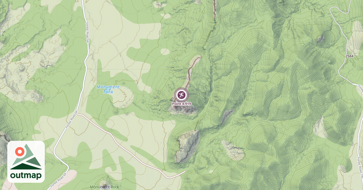 Map of Point 8,919