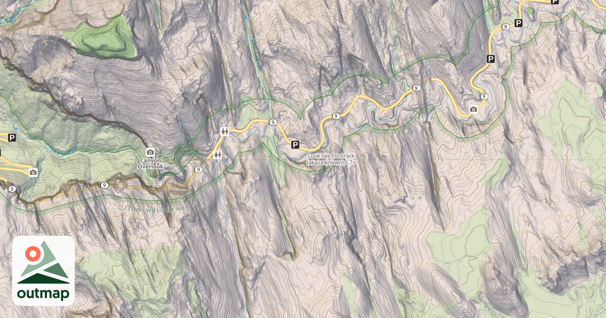 Map of Look See Do Crack (aka unknown)