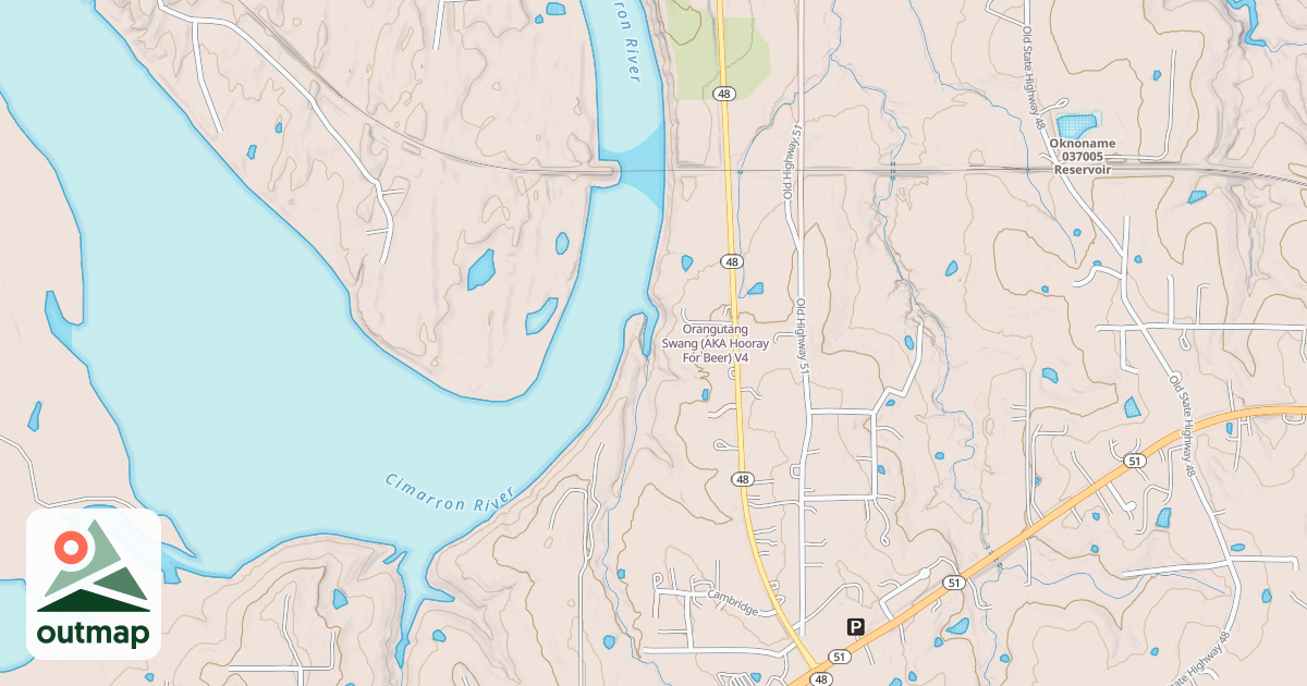 Map of Orangutang Swang (AKA Hooray For Beer)