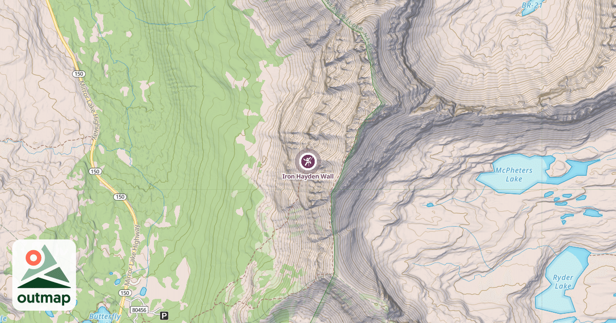 Map of Iron Hayden Wall