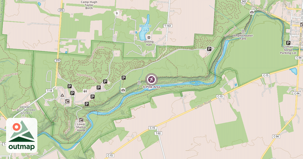 Map of 4. Pink Area