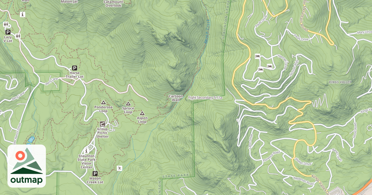 Map of Fight Secondary