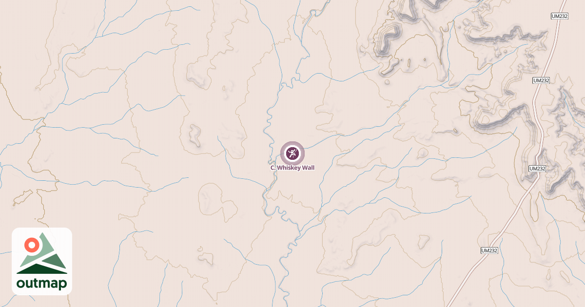 Map of C. Whiskey Wall