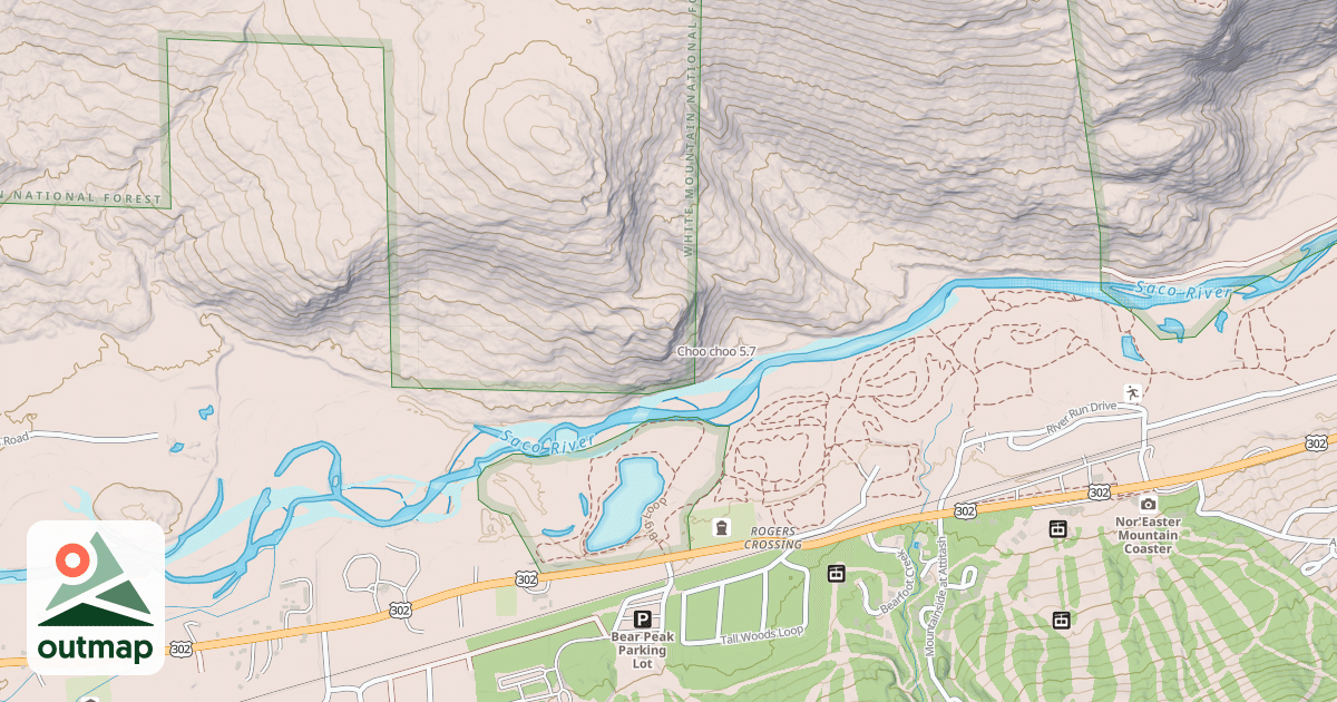 Map of Choo choo