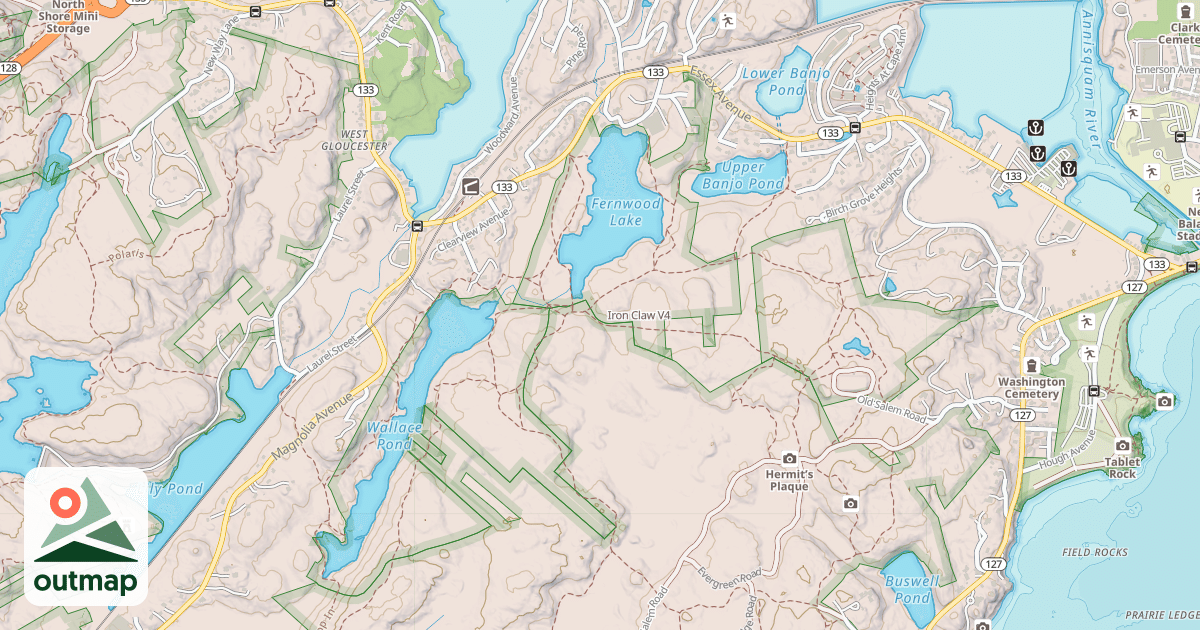 Map of Iron Claw