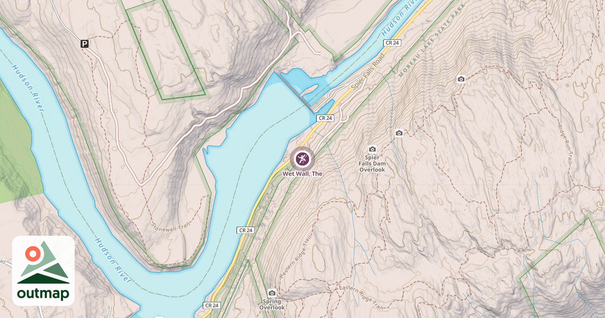 Map of Wet Wall, The