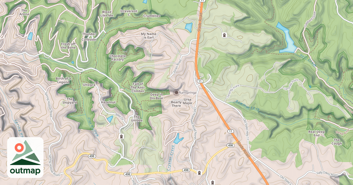 Map of Rumspringa
