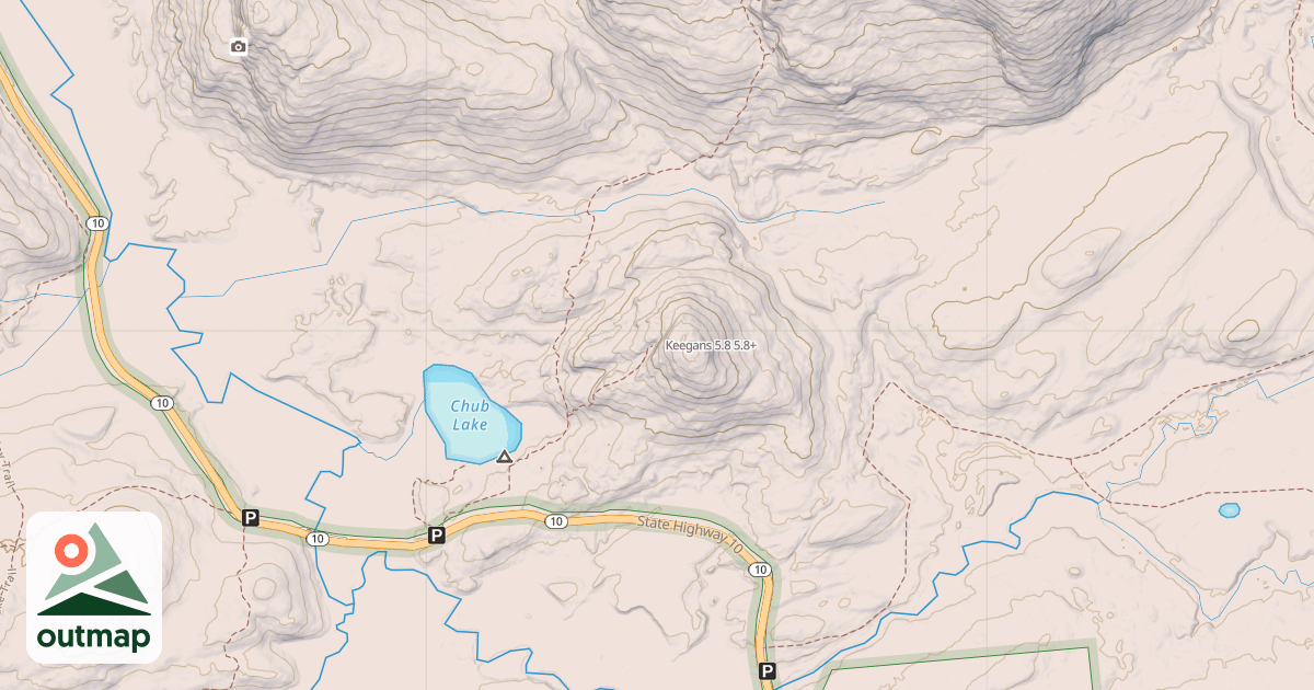 Map of Keegans 5.8