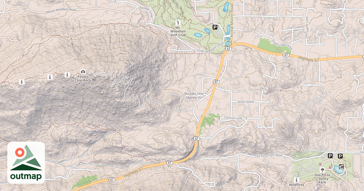 Map of Boulder One Mantle
