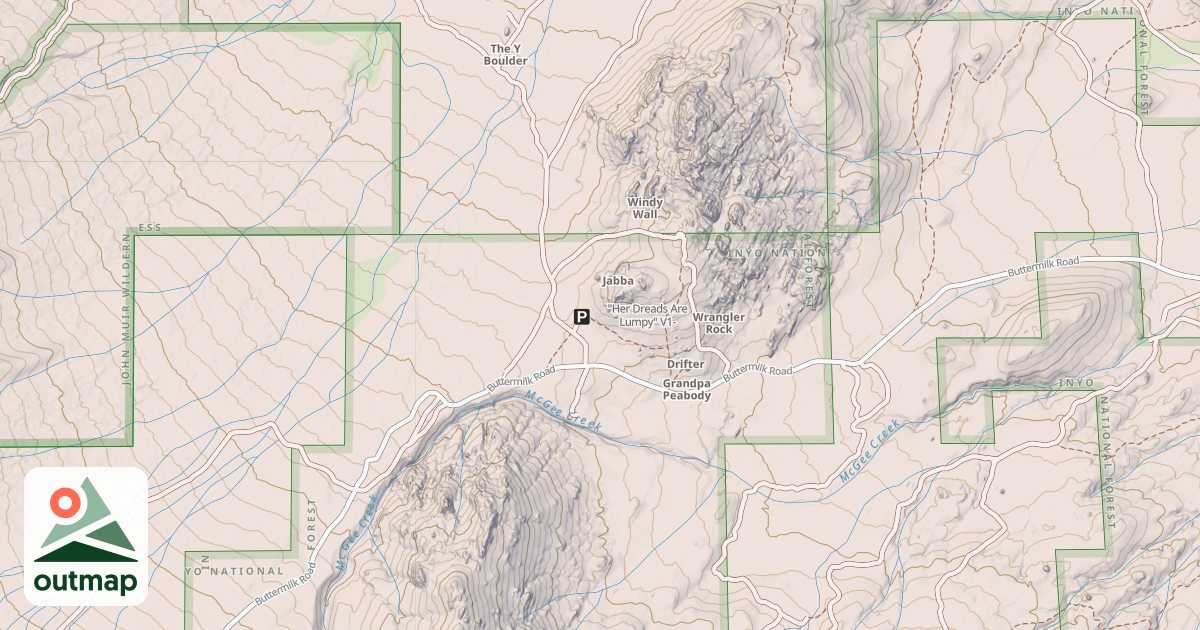 Map of "Her Dreads Are Lumpy"
